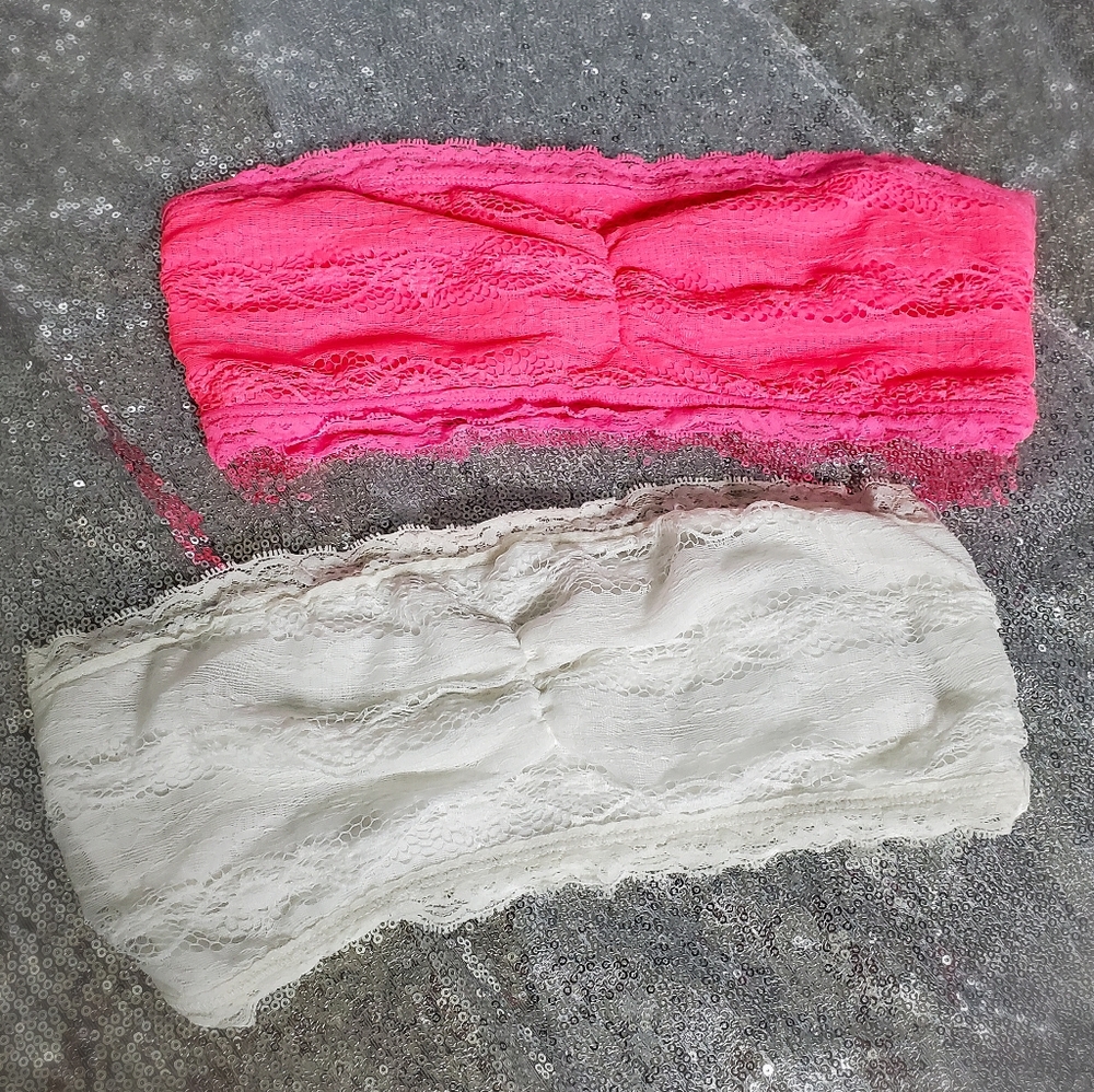 🤍💕Two Bandeau Tops💕🤍